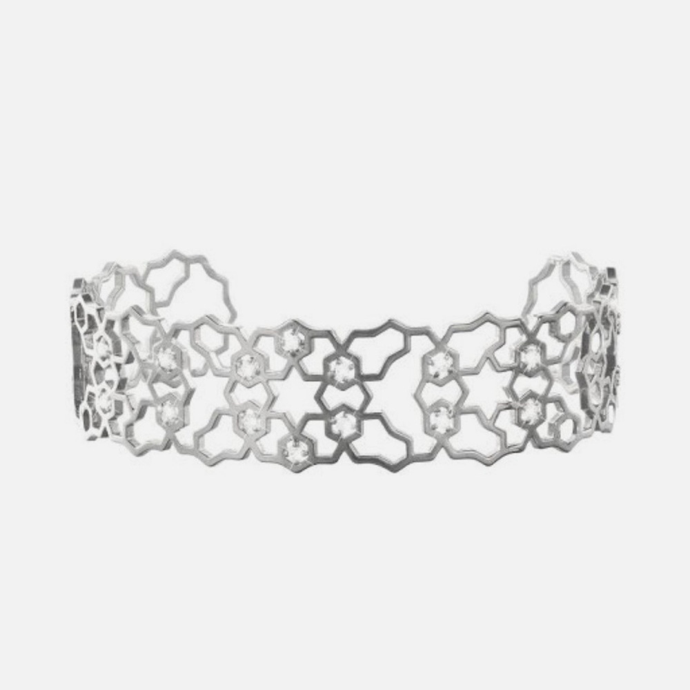 „Stroili Oro“ brand bracelet, silver color. - Made in Italy